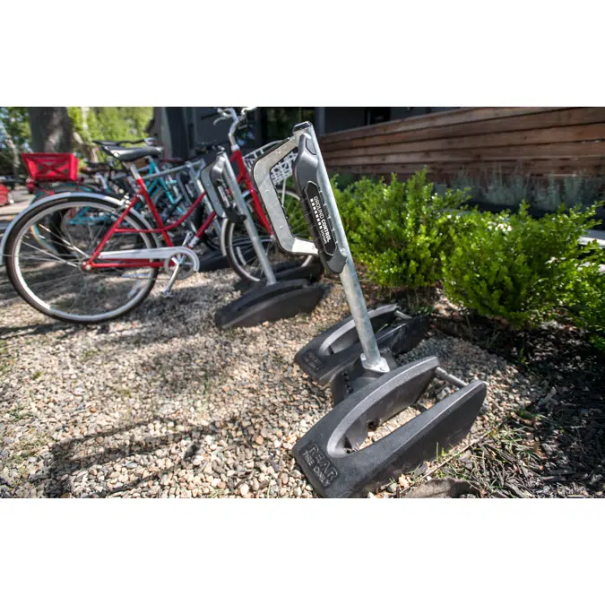 MBA® - Freestanding Weighted Bike Rack