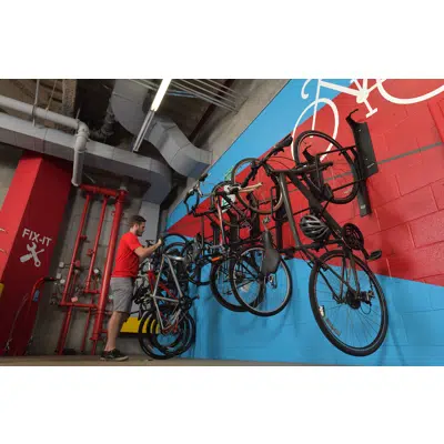 Image for Offset® VR2 - Vertical Offset‑Staggered Bike Parking Rack