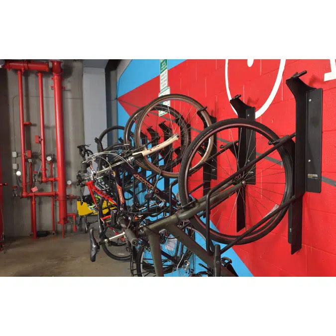 Offset® VR2 - Vertical Offset‑Staggered Bike Parking Rack