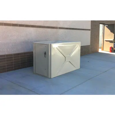 Image for 300 & 350 Series Bike Lockers - Metal Series‑Based Bike Locker