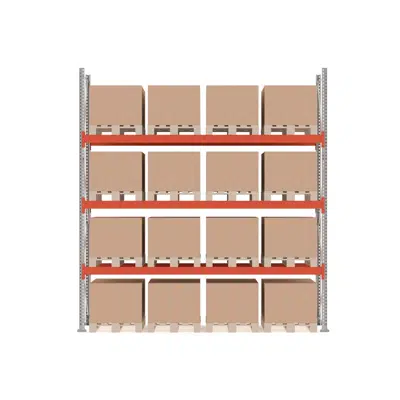 Image pour Pallet racking ULTIMATE 3600x4000x1100mm 16x500kg pallets