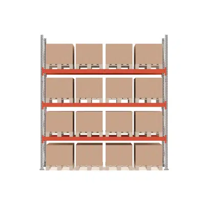 Image for Pallet racking ULTIMATE 3600x4000x1100mm 16x500kg pallets