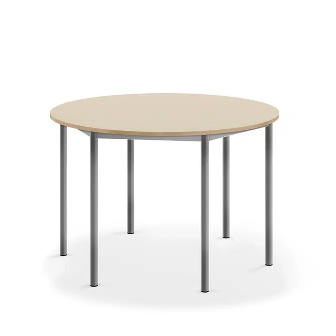 Desk BORAS circular 1200x760