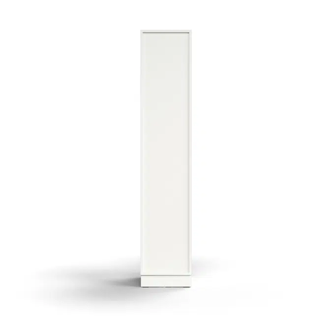 Lockable personal storage QBUS, 5 comps, base frame, 2020x400x420 mm