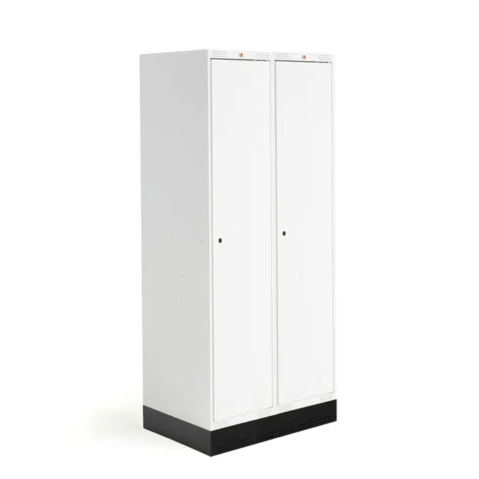 Student locker ROZ, 2 sections 2 doors 1890x800x550mm