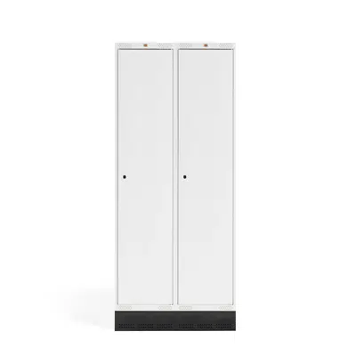 Student locker ROZ, 2 sections 2 doors 1890x800x550mm图像