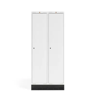 Image for Student locker ROZ, 2 sections 2 doors 1890x800x550mm