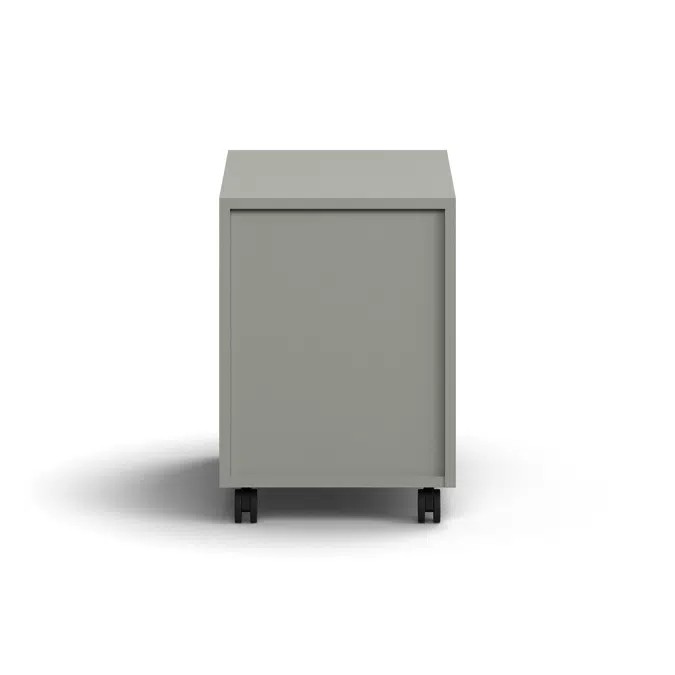 Mobile pedestal QBUS, 3 drawers incl. handles, lockable