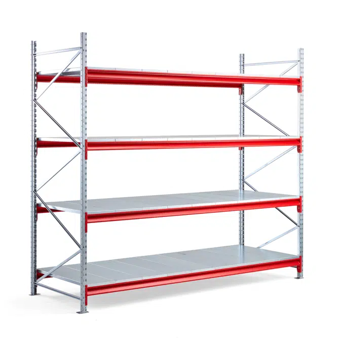 Widespan shelving TOUGH 2700x2500x1000mm Metal shelves