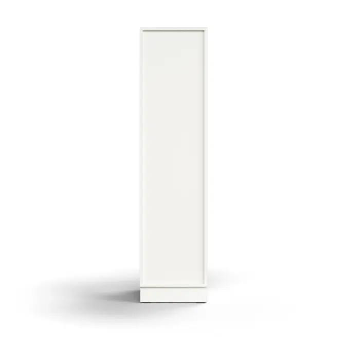 Lockable personal storage QBUS, 4 comps, base frame, 1636x400x420 mm