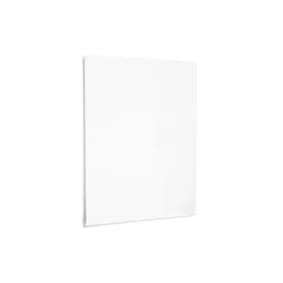 Magnetic frameless whiteboard AIR 990x1190 mm