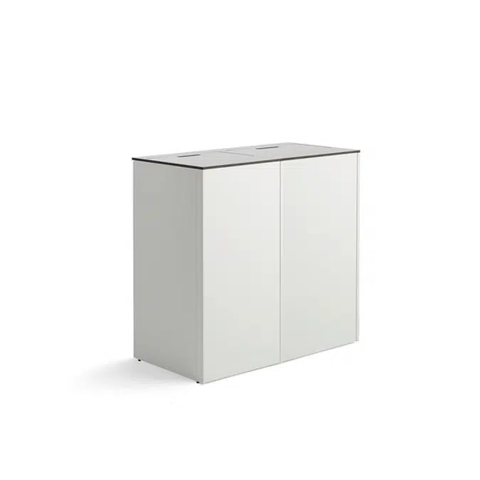 Waste sorting unit CELSIUS 2x120 L bin