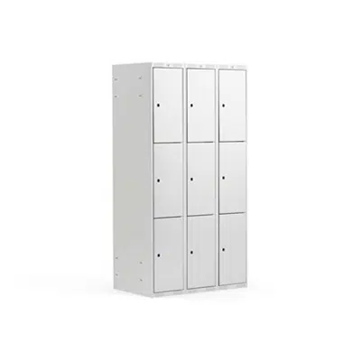 Image pour Compartment Locker Classic 900mm 3 Sections 9 Doors