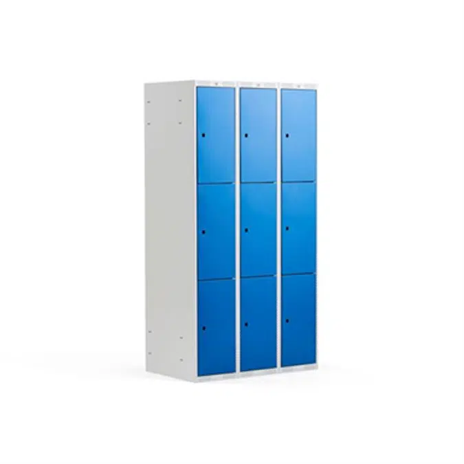 Compartment Locker Classic 900mm 3 Sections 9 Doors