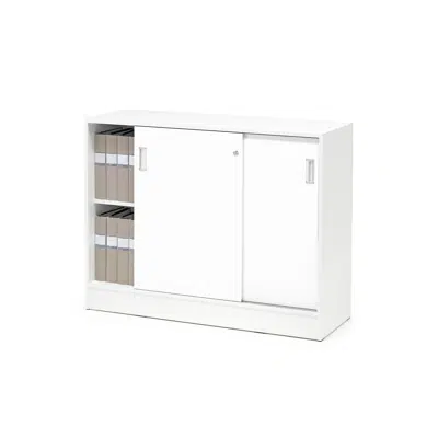 Cabinet with sliding doors FLEXUS 1200x415x925mm