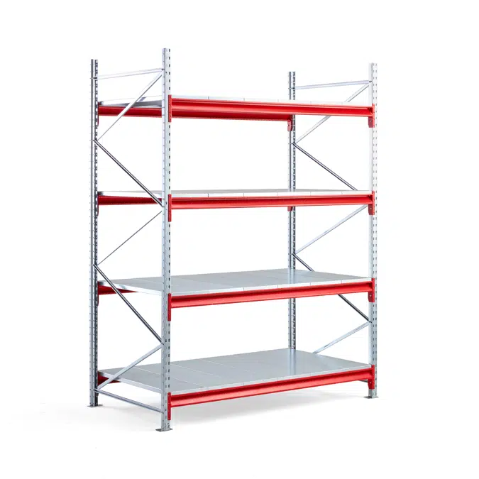 Widespan shelving TOUGH 1800x2500x1000mm Metal shelves