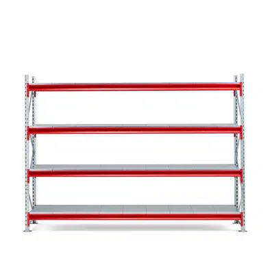 画像 Widespan shelving TOUGH 2700x2000x600mm Metal shelves