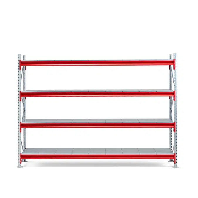 Widespan shelving TOUGH 2700x2000x600mm Metal shelves