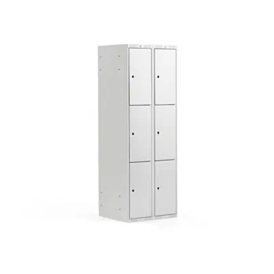 Image for Compartment Locker Classic 600mm 2 Sections 6 Doors