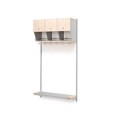 Cloakroom JEPPE with doors 1790x900x310mm