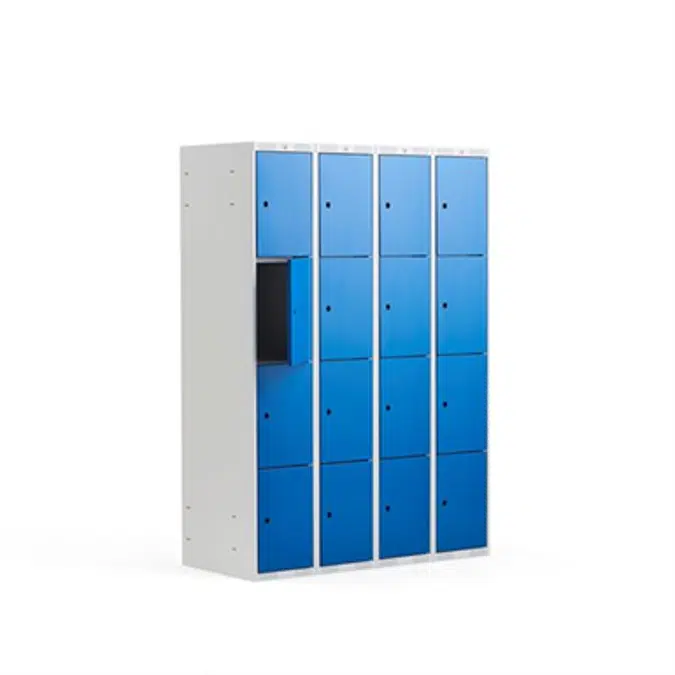 Compartment Locker Classic 1200mm 4 Sections 16 Doors