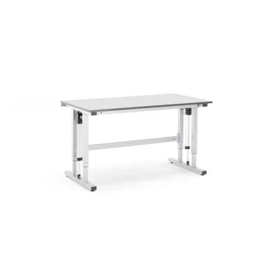 Height adjustable workbench MOTION electric 400kg load,1500x800mm