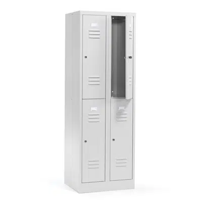 Clothing locker CAMPUS 4 doors 1800x600x500mm