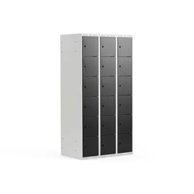 afbeelding voor Compartment Locker Classic 900mm 3 Sections 18 Doors