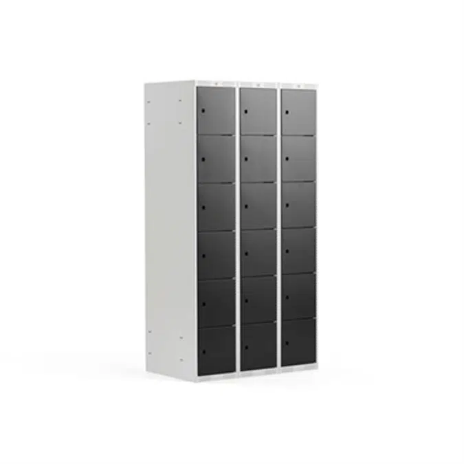 Compartment Locker Classic 900mm 3 Sections 18 Doors