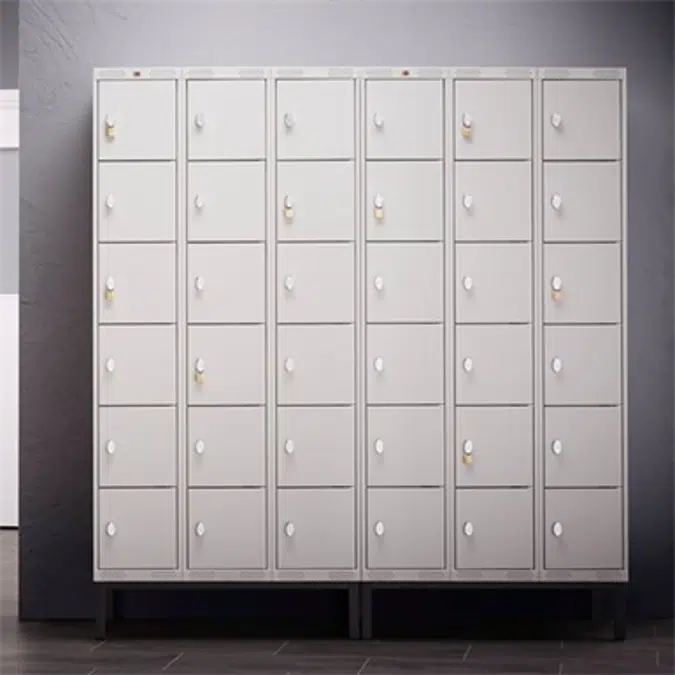 Compartment Locker Classic 900mm 3 Sections 18 Doors