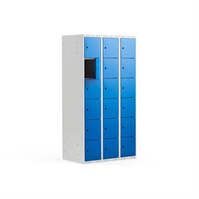 Compartment Locker Classic 900mm 3 Sections 18 Doors