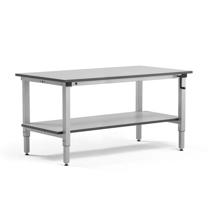 BIM objects Free download! Height adjustable workbench MOTION