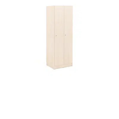 Wooden clothes locker CRUISE 2 doors 1935x645x555mm
