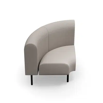 Modular sofa VARIETY 90 degree concave