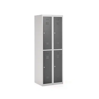 kuva kohteelle Flatpack locker CLICK 4 door, 1800x600x500