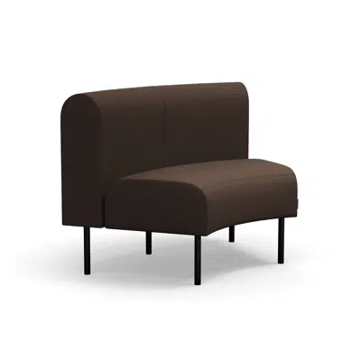 Image pour Modular sofa VARIETY 45 degree concave