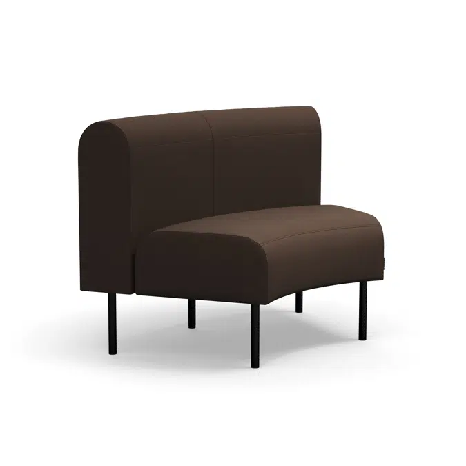Modular sofa VARIETY 45 degree concave