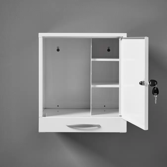 Medicine cabinet CURE 455x400x300mm electronic lock