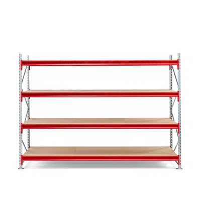 Image pour Widespan shelving TOUGH 2700x2000x1000mm Wooden shelves