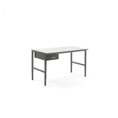 Worktable CARGO 1600x750mm with 1 drawer