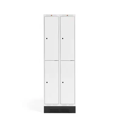 Image for Student locker ROZ, 2 sections 4 doors 1890x600x550mm