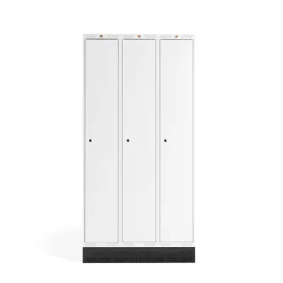 Student locker ROZ, 3 sections 3 doors 1890x900x550mm