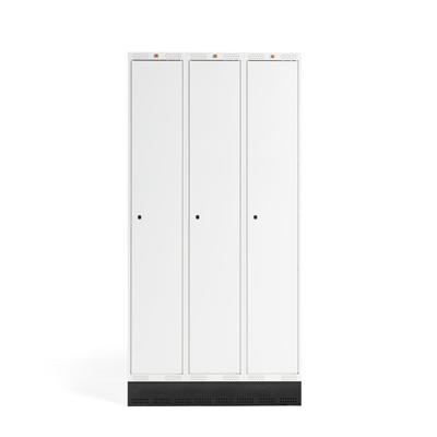 Image for Student locker ROZ, 3 sections 3 doors 1890x900x550mm