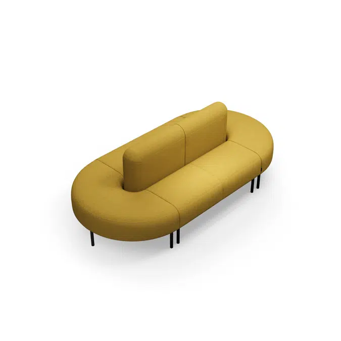 Modular sofa VARIETY closed sweep