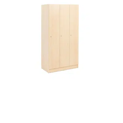 Wooden clothes locker CRUISE 3 doors 1935x960x555mm