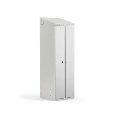 Clothing Locker Classic Combo 600mm 1 Sections 2 Doors