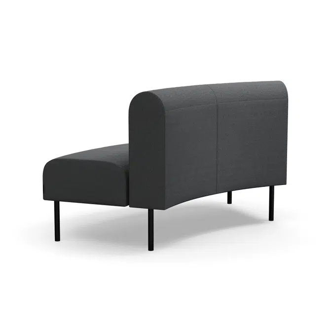 Modular sofa VARIETY 45 degree convex