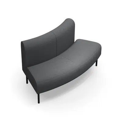 Image pour Modular sofa VARIETY 45 degree convex