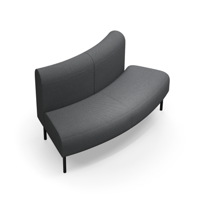 Image for Modular sofa VARIETY 45 degree convex