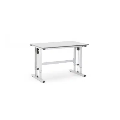 Height adjustable workbench MOTION electric 400kg load,1200x800mm